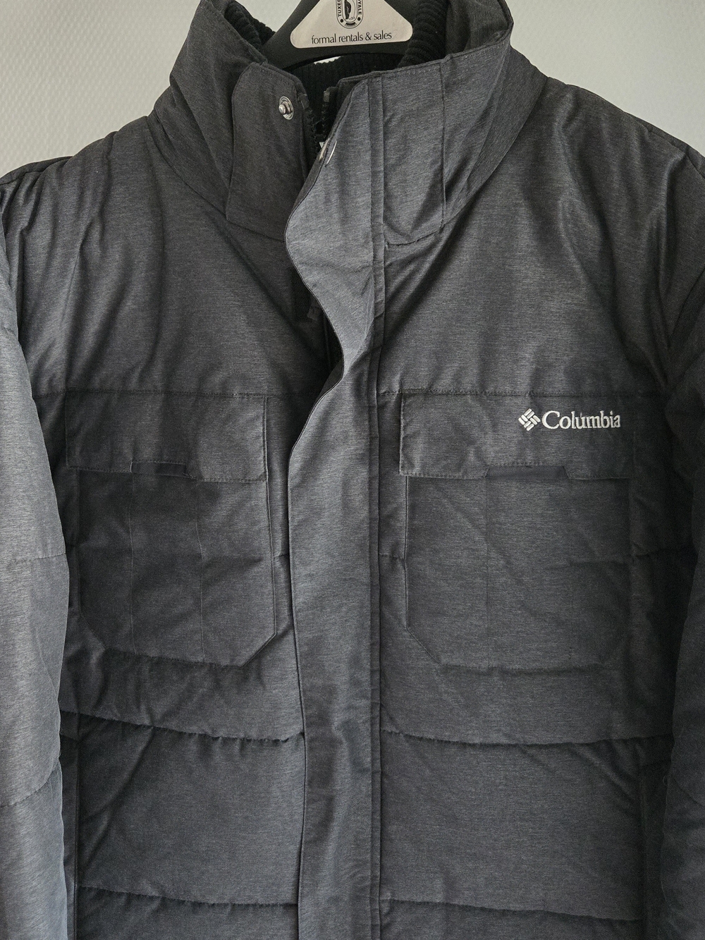 Columbia Men's Black Insulated Winter Jacket